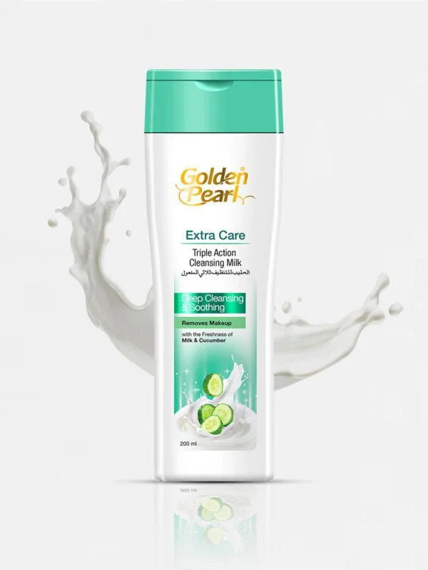 Golden Pearl Triple Action Cleansing Milk 400ml
