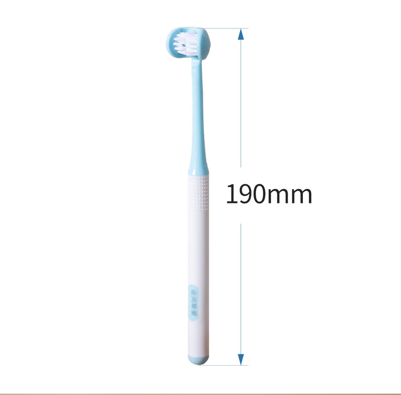 Baby Oral Utensils Health Care Tools Clean Whitening Dental Hygiene Kit Teeth Brush Items 360 Degrees Soft Teether Toothbrush S4784509 - Tuzzut.com Qatar Online Shopping