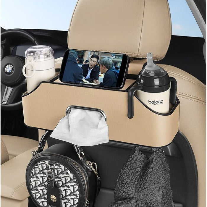 Car Seat Headrest Storage Organizer Box, Car Seat Cup, Tissue Box Holder, Mobile Holder B-117200 Car Seat Headrest Storage Organizer Box, Car Seat Cup, Tissue Box Holder, Mobile Holder B-117200