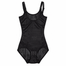 Women’s Black Floral Shapewear Bodysuit 8278