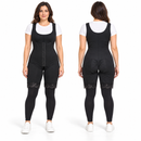 Women’s Black Hook-Front Lace-Trim Shapewear Bodysuit 41254