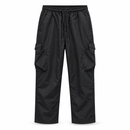 Men’s Black Drawstring Cargo Trousers YD138