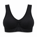Women’s Black Wide-Strap Comfort Bra YD121