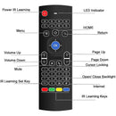 Bluetooth Remote Air Fly Mouse, 2.4G Wireless Remote Control Wireless Keyboard - TUZZUT Qatar Online Shopping