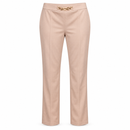 Women’s Blush Beige Trousers with Gold Chain Detail 28731