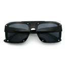 Metal Thorn Stud Mobster Sunglasses S4969025 - TUZZUT Qatar Online Shopping