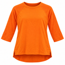 Orange Raglan Sleeve High-Low Top YD112