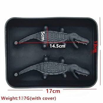 1PC 3D crocodile silicone ice mold S4573613 1PC 3D crocodile silicone ice mold S4573613