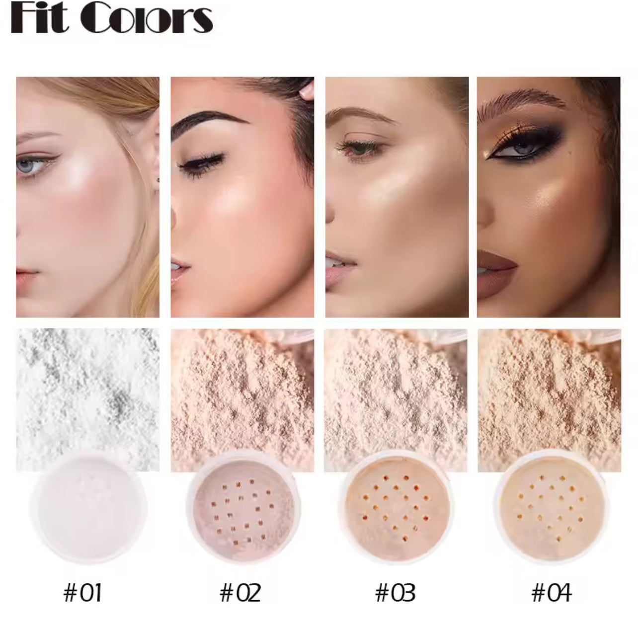 Fit Colors Concealer Smoothing Powder 433671 Fit Colors Concealer Smoothing Powder 433671