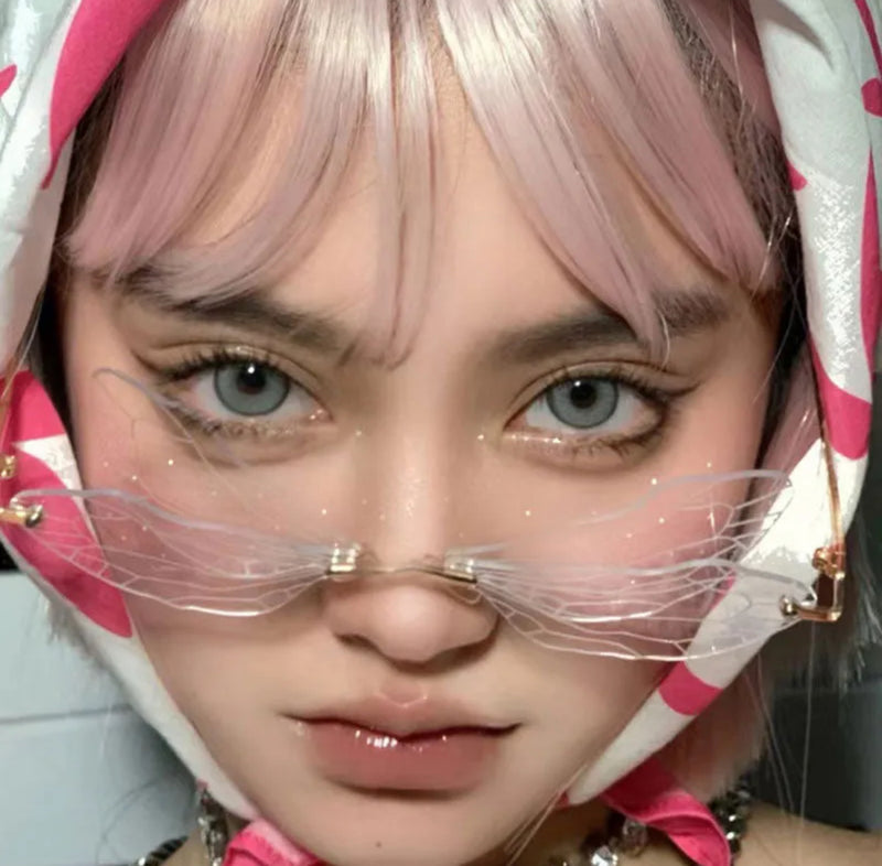 Unibling Iceland Silver Contact Lenses for Eyes (1 Pair) - TUZZUT Qatar Online Shopping