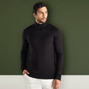 Plain Turtleneck Sweater TS55