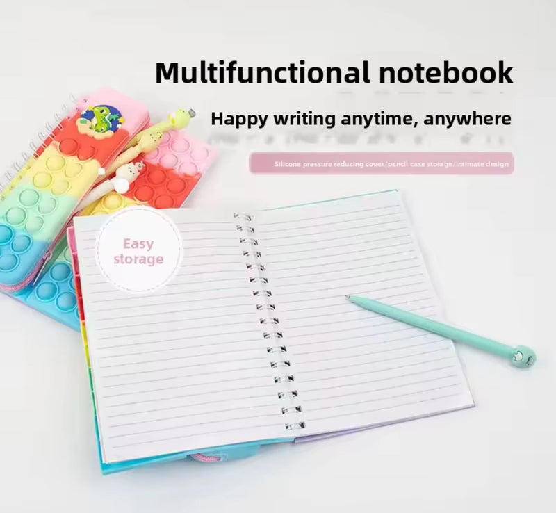 Pop it Pencil Case with Diary S4451111 - TUZZUT Qatar Online Shopping