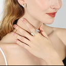 Natural Stone Butterfly Rings for Women S2004161 - TUZZUT Qatar Online Shopping