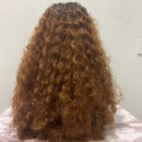 Wigs Deep Wave  Highlight Color Synthetic Wigs 26inch S4648577 - TUZZUT Qatar Online Shopping