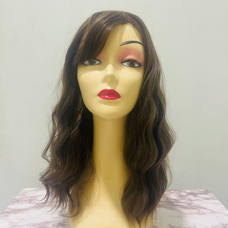 Women Wavy Synthetic Wig 18inch S3919700 - TUZZUT Qatar Online Shopping