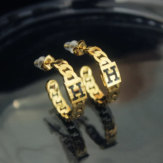 Cubic Zirconia Geometric Stud Earrings for Women X3929054 - TUZZUT Qatar Online Shopping