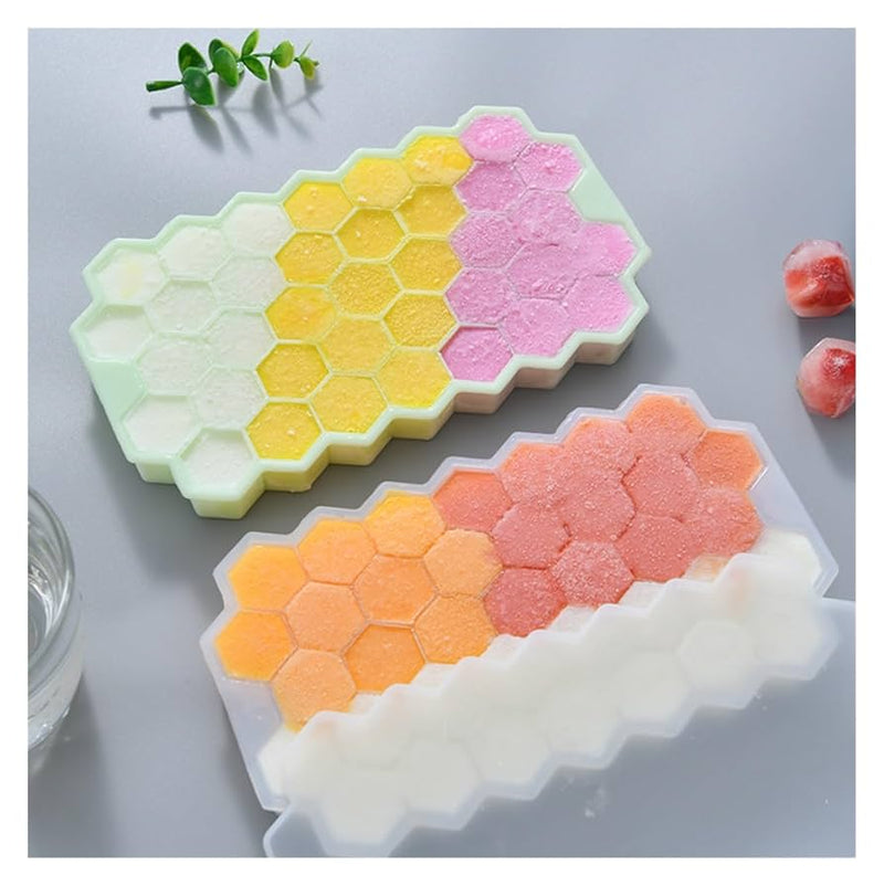 Ice Cube Tray Honeycomb Shape Silicone Tray S4177604 - TUZZUT Qatar Online Shopping