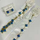 Four Leaf Flower Creative Necklace Set For Women X5119642 - TUZZUT Qatar Online Shopping