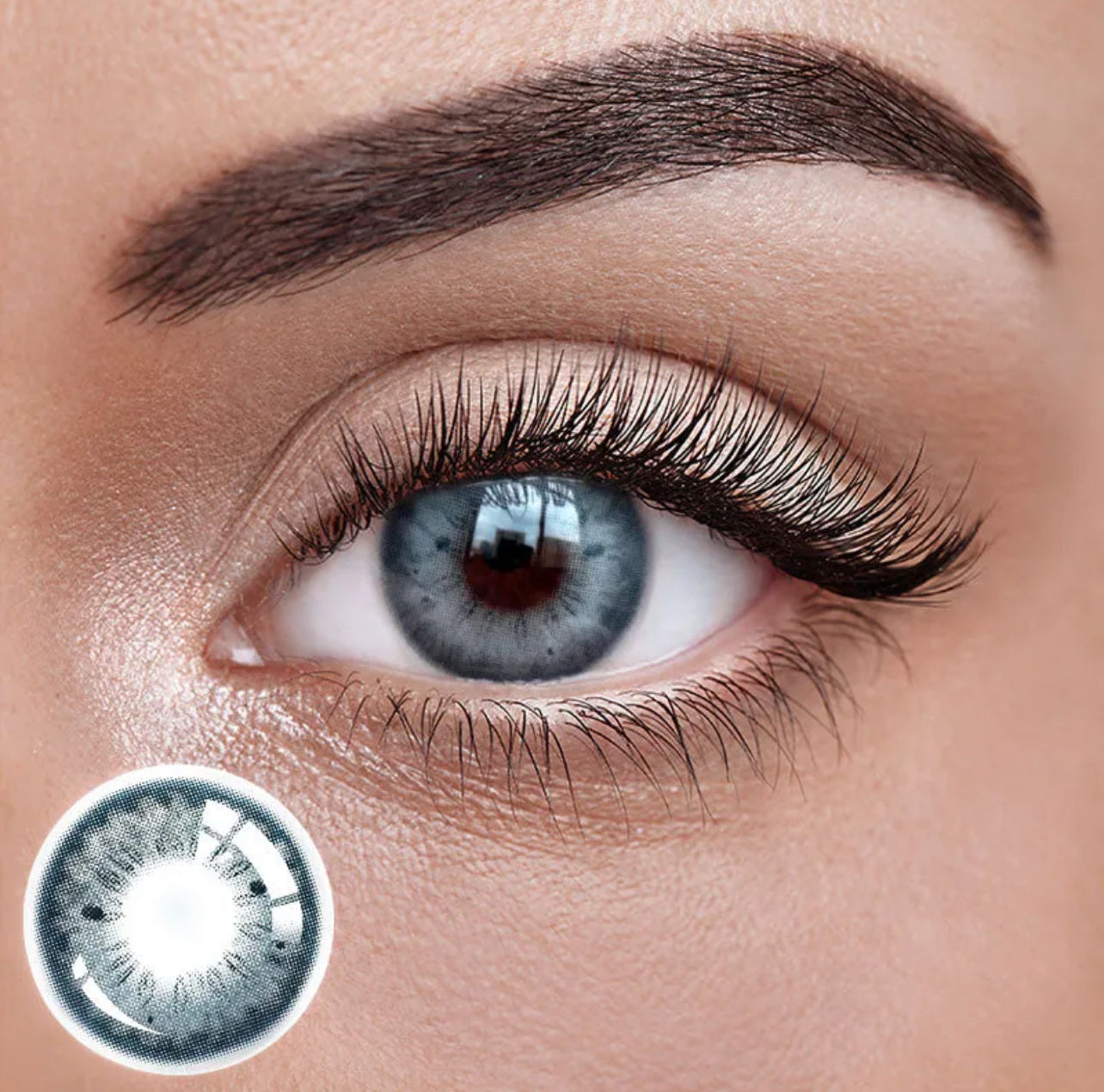 Unibling Iffy Blue Contact Lenses for Eyes (1 Pair) Unibling Iffy Blue Contact Lenses for Eyes (1 Pair)