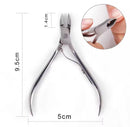 3Pcs/Set Professional Stainless Steel Nail Cutter 582483 - TUZZUT Qatar Online Shopping