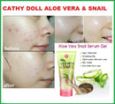 CATHY DOLL 99% ALOE VERA & SNAIL SERUM SOOTHING GEL 300G - Tuzzut.com Qatar Online Shopping