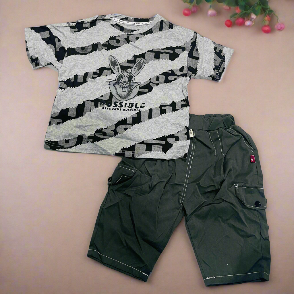 Children Boy Shorts Sleeve T-Shirt And Short Pants1494656 Children Boy Shorts Sleeve T-Shirt And Short Pants1494656