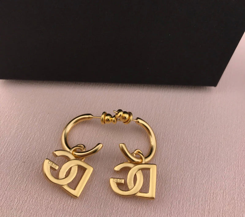 Women Fashion Gold Colour Earrings X508380 - TUZZUT Qatar Online Shopping