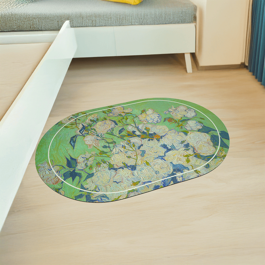 Super Absorbent Quick-drying Non-Slip Bathroom Floor Mat (Size: 40*60cm) Diatom Ooze Bath Mat - 22004152