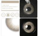 Unibling Cherishing Grey Contact Lenses for Eyes (1 Pair) - TUZZUT Qatar Online Shopping