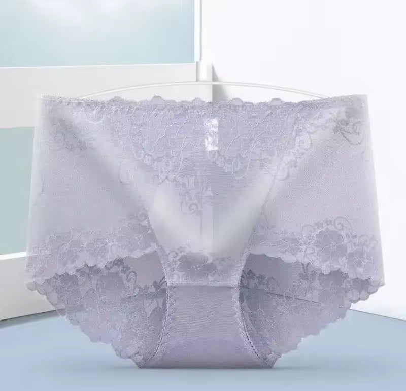 1pc High Waist Lace Underwear Women 121833 - TUZZUT Qatar Online Shopping