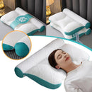 Orthopedic Bed Pillow Ergonomic Cervical Support Anti-traction Goose Down Pillow 40x58cm - TUZZUT Qatar Online Shopping