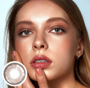 Unibling Galaxy Brown Contact Lenses for Eyes (1 Pair) - TUZZUT Qatar Online Shopping