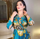 Fashion Ethnic Style Arab Silk Women's Dress 446882 - TUZZUT Qatar Online Shopping
