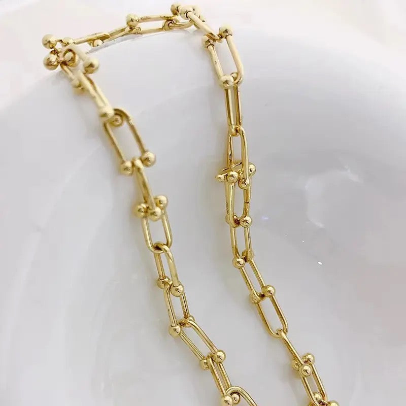 Women's Luxury Gold  Necklace Personality Design Sense Simple X3451750
