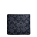 Compact Id Wallet In Signature Canvas Mahogany Black-23 - TUZZUT Qatar Online Shopping