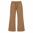 Women’s Camel Brown Drawstring Straight-Leg Trousers NS81