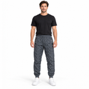 Men’s Charcoal Grey Textured Jogger Trousers 368907