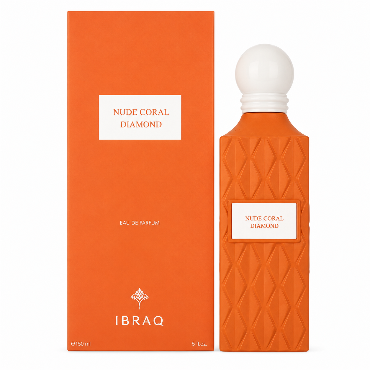Nude Coral Diamond Extrait de Parfum By Ibrahim Al Qurashi – 150ml
