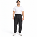 Men’s Black Drawstring Cargo Trousers YD138
