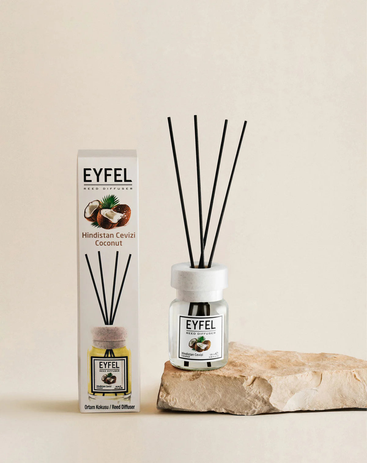 EYFEL Coconut Reed Diffusers 120ml EYFEL Coconut Reed Diffusers 120ml