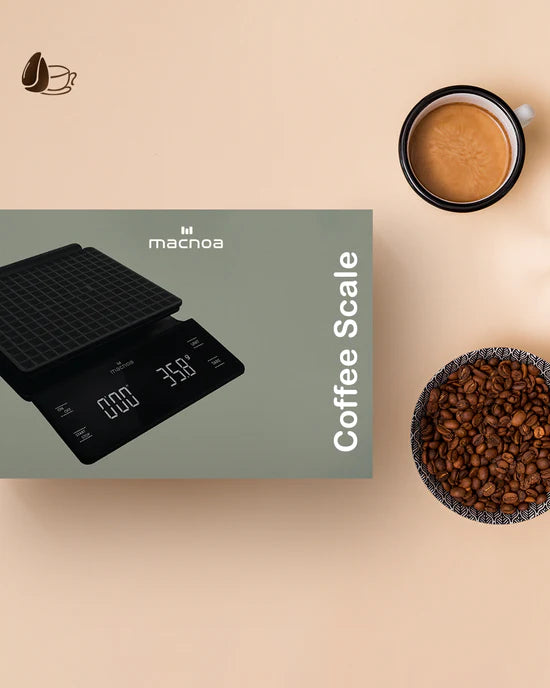 Macnoa Coffee Scale with Timer - Tuzzut.com Qatar Online Shopping