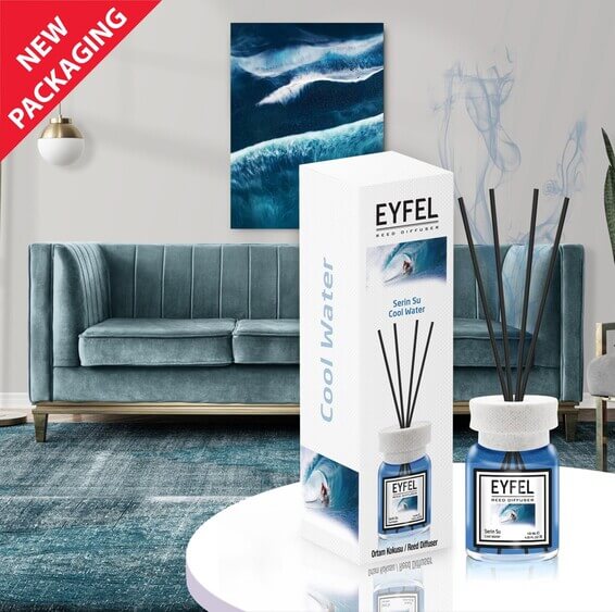 EYFEL Cool Water Garden Reed Diffusers 120ml