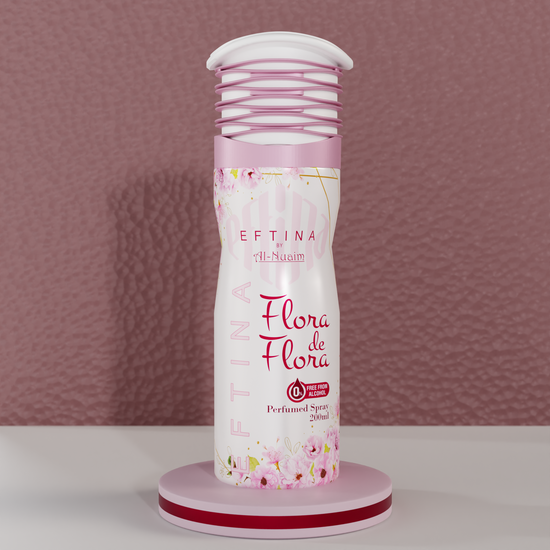 Al Nuaim Flora Non-Alcoholic Deodorant Perfumed Spray 200ml Al Nuaim Flora Non-Alcoholic Deodorant Perfumed Spray 200ml