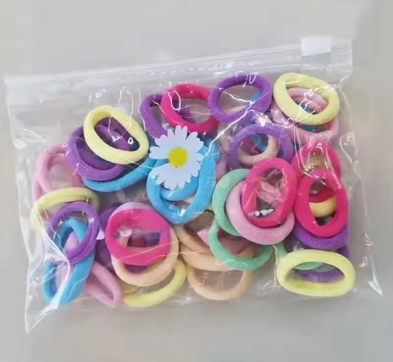 Elasticity Colorful Hair Ties 17383403 - TUZZUT Qatar Online Shopping