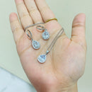 Women’s Necklace And Earrings 62996 - TUZZUT Qatar Online Shopping