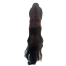 Synthetic Long Straight Claw Clip On Ponytail Hair - oy63 - TUZZUT Qatar Online Shopping