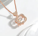 Heart Necklace Hexagram Beating Necklace For Women Design Pendant Necklace S329164 - TUZZUT Qatar Online Shopping