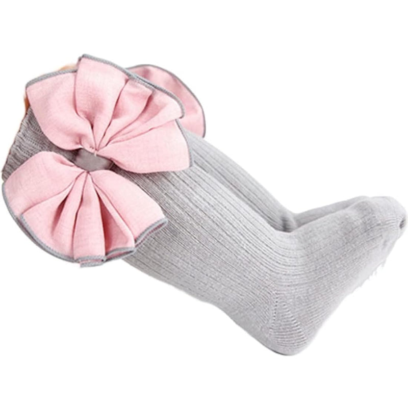 1pair Girls Knee Length Cotton Socks S5033216 - TUZZUT Qatar Online Shopping