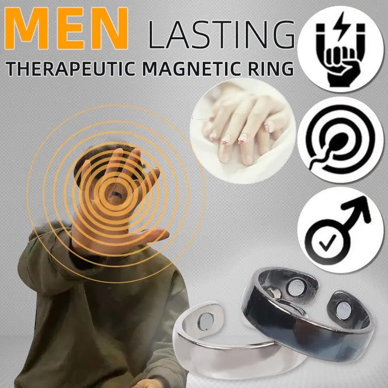 Therapy Rings Personality Opening Magnetic Therapy Ring For Men Women Slimming Weigh