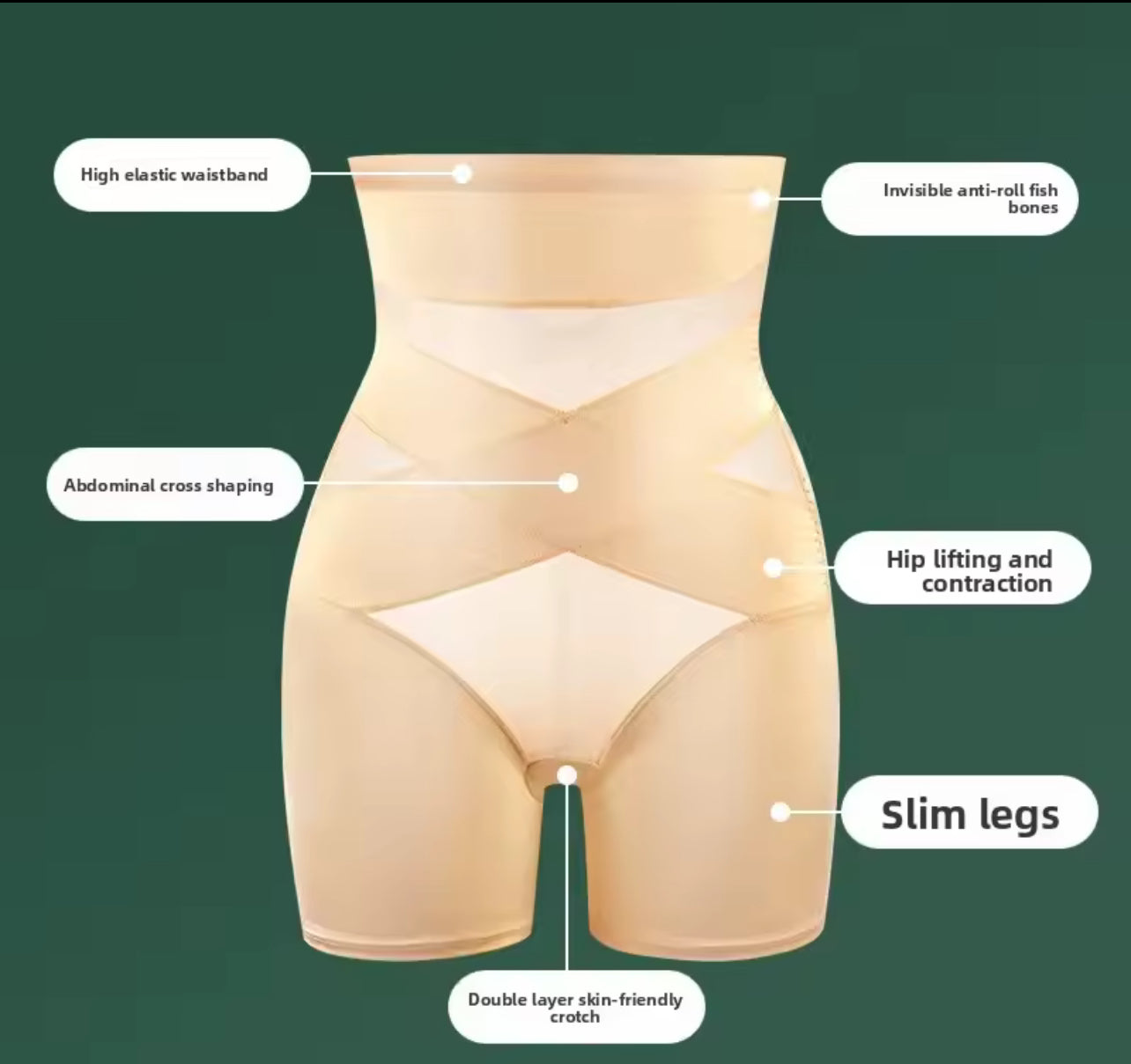 High-Waist Abdomen-Shaping Pants Women's 382 - 27881 High-Waist Abdomen-Shaping Pants Women's 382 - 27881